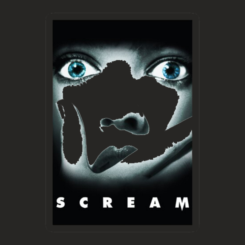 Scream Horror Movie Poster Art Sidney 93660706 Ladies Fitted T-Shirt by pitri | Artistshot