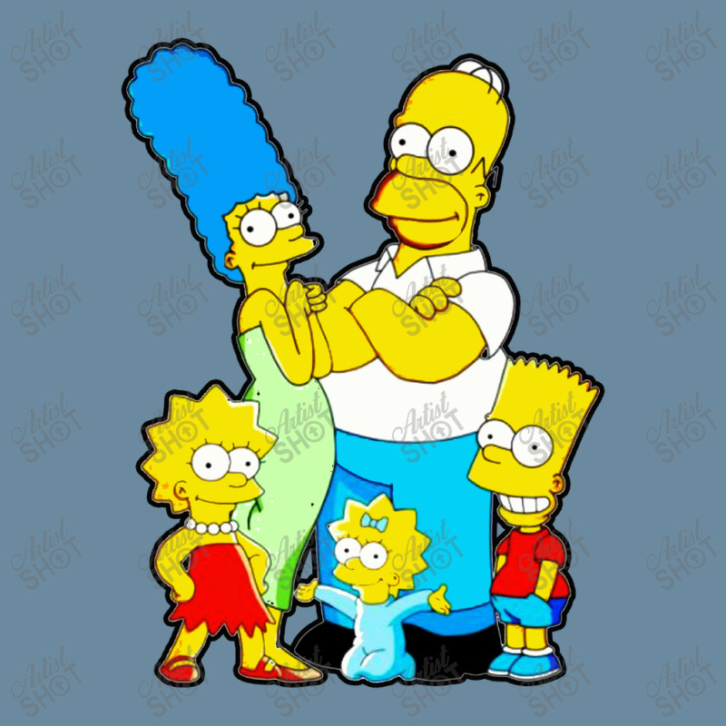 The Simpson Family Urban Heavy T-shirt by Jendral | Artistshot