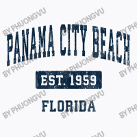 Panama City Beach Florida Fl Vintage Sports Established Navy T Shirt T-shirt | Artistshot