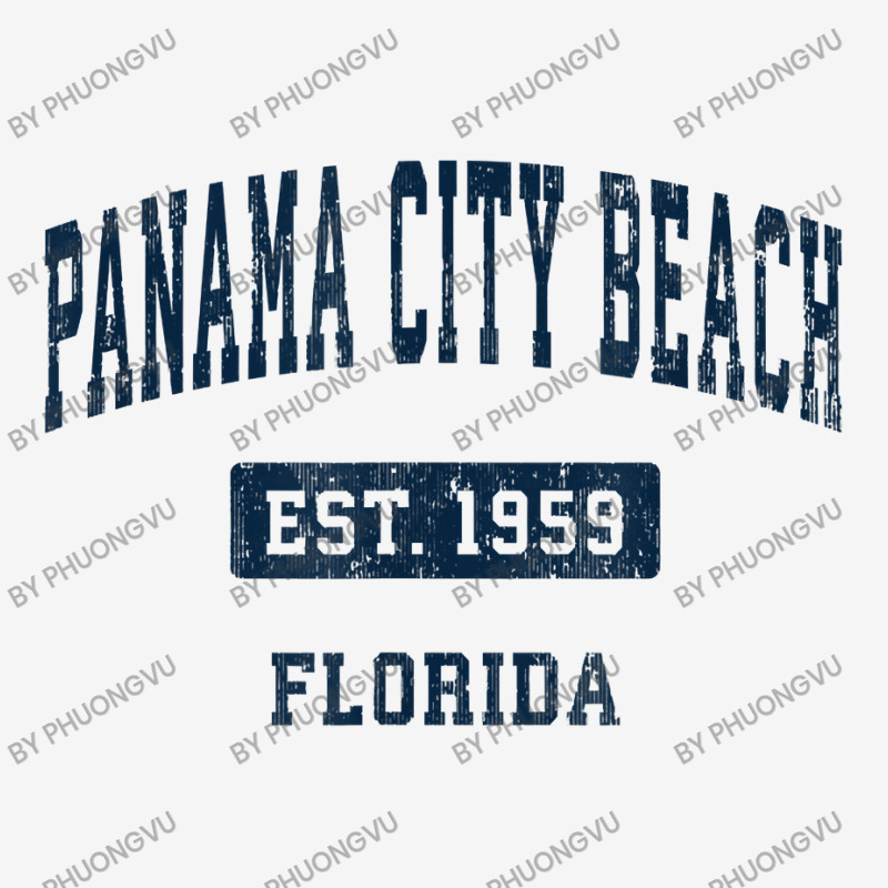 Panama City Beach Florida Fl Vintage Sports Established Navy T Shirt Classic T-shirt by phuongvu | Artistshot