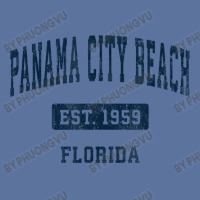 Panama City Beach Florida Fl Vintage Sports Established Navy T Shirt Lightweight Hoodie | Artistshot