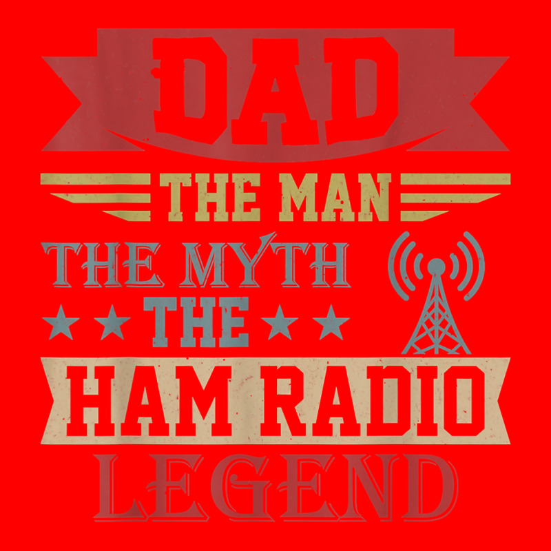 Amateur Ham Radio Operator Shirt Gift For Dad Vintage Retro T Shirt Bomber Jacket by dequariusgoblirsch | Artistshot