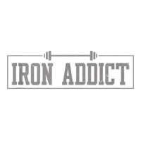 Iron Addict Gym Fitness Lifting Bodybuilder Workout Tank Top Bomber Jacket | Artistshot