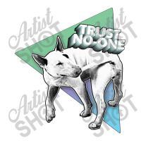 Trust No One Nihilist Dog Design Bomber Jacket | Artistshot