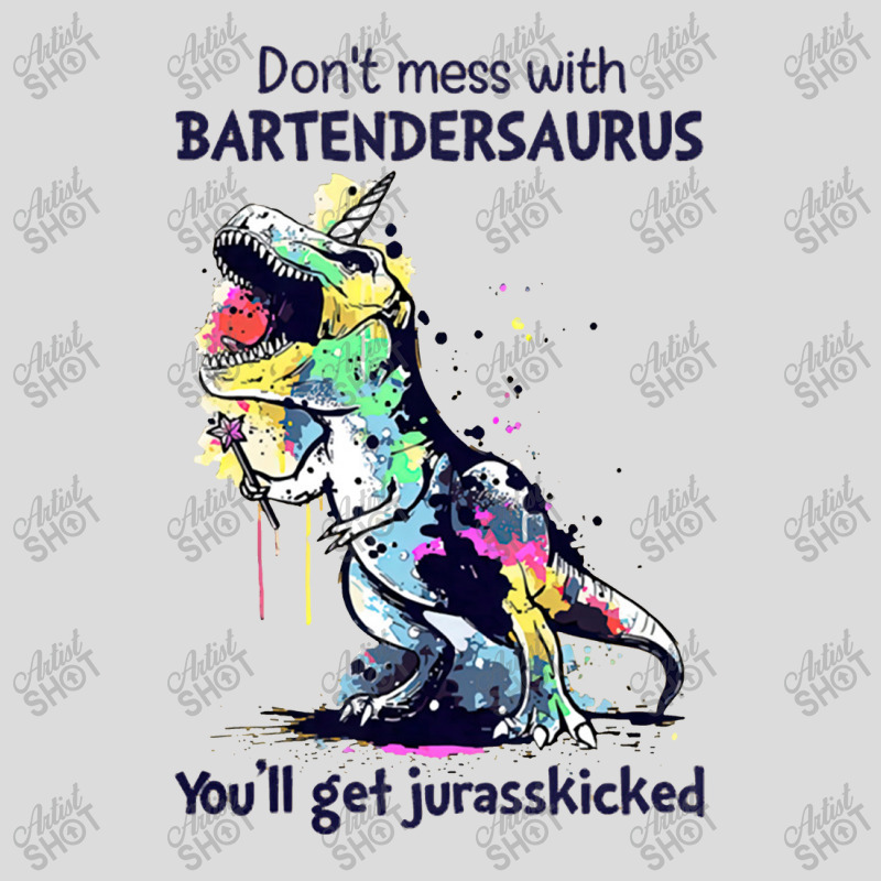 Don't Mess With Bartendersaurus You'll Get Jurasskicked Men's Polo Shirt | Artistshot