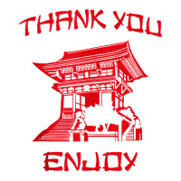 Chinese Take Out Thank You Enjoy Tee Costume Tank Top Bomber Jacket | Artistshot