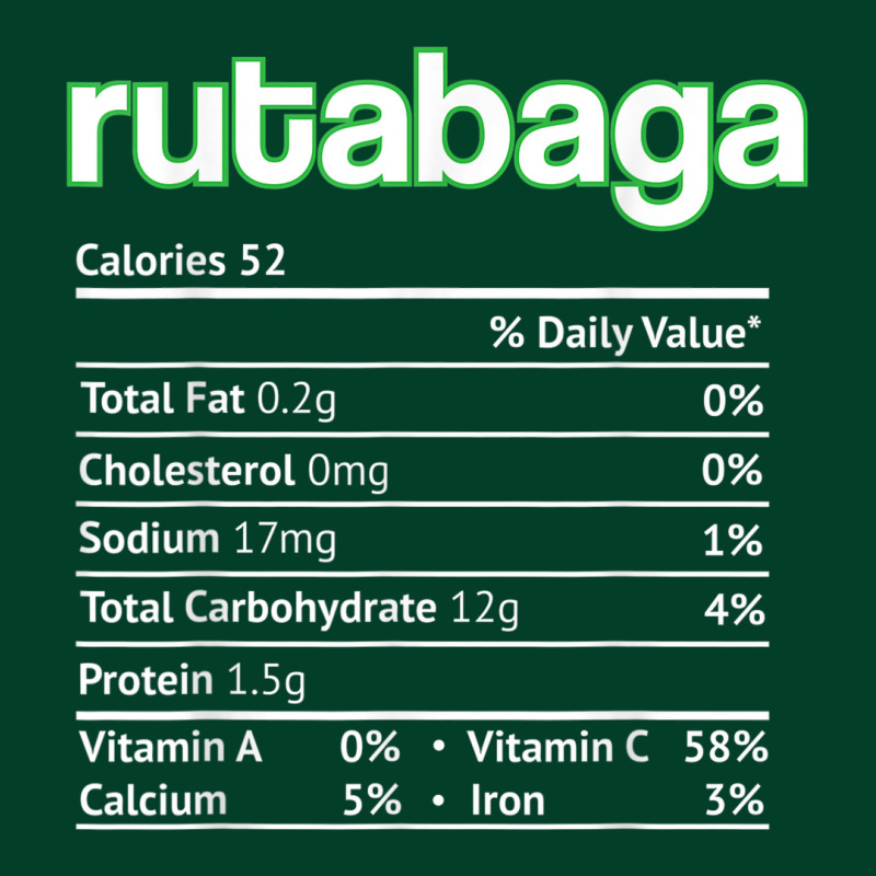 Rutabaga Nutrition Facts Funny Thanksgiving Christmas Food Beanie | Artistshot