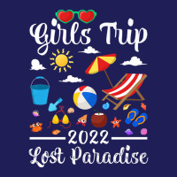 Girls Trip 2022 Summer Vacation Lost Paradise Beach Premium Beanie | Artistshot