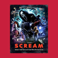 Scream 2022 Horror Movie Poster 93641678 Beanie | Artistshot