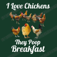 Chicken Cock I Love Chickens They Poop Breakfast Funny Chicken Farmer Visor Hat | Artistshot