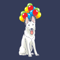 White Shepherd T  Shirt White Swiss Shepherd With Ballons Gift T  Shir Visor Hat | Artistshot