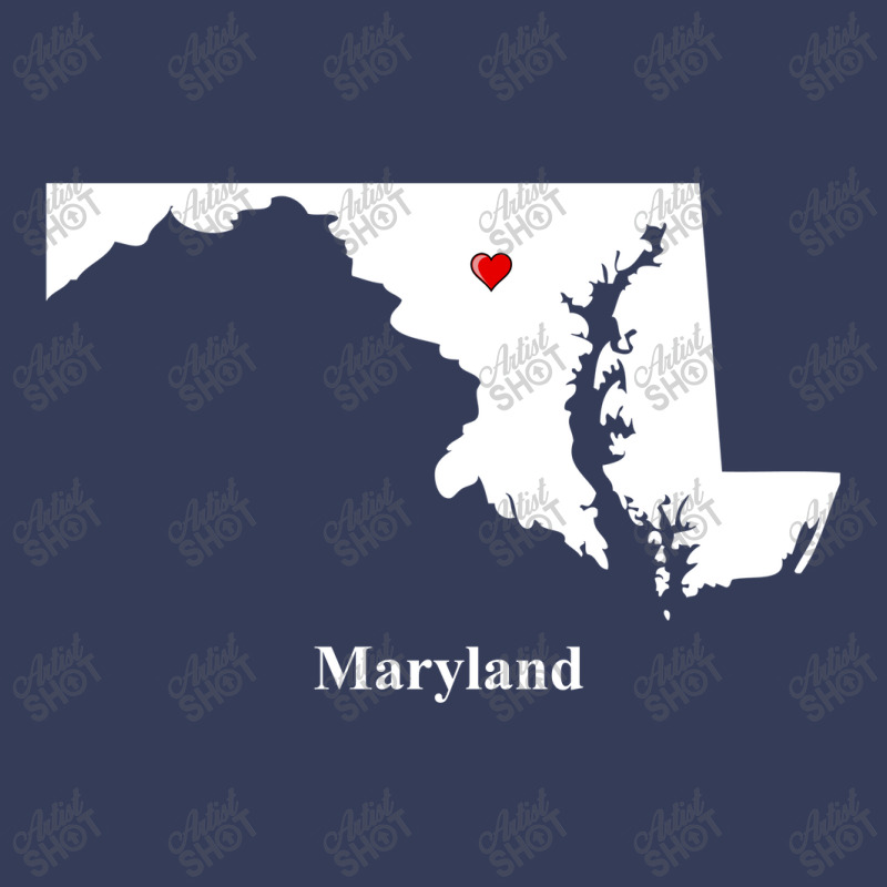 Maryland Love Map Visor Hat | Artistshot