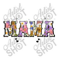 Floral Mama V-neck Tee | Artistshot