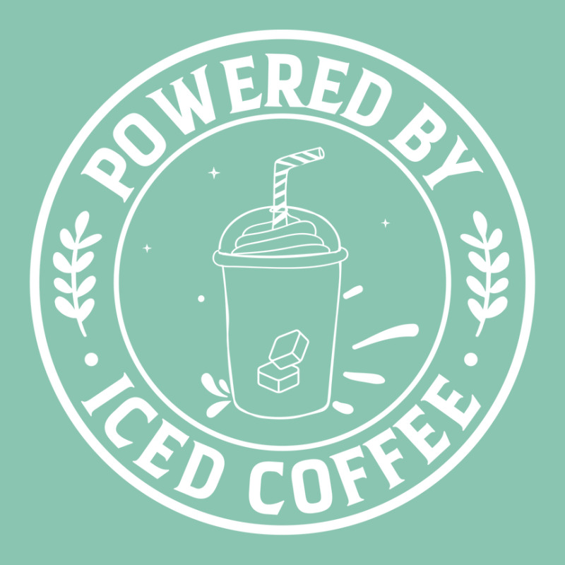 Powered By Iced Coffee Snapback Trucker Cap | Artistshot