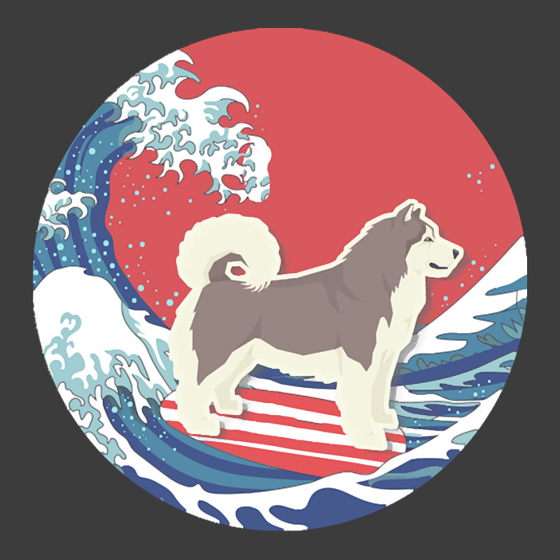 Alaskan Malamute T  Shirt Alaskan Malamute Gifts   Ocean Waves Surfing Men's Polo Shirt | Artistshot