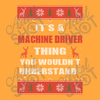 It's A Machine Driver Thing You Wouldn't Understand Ugly Christmas Cos Foam Trucker Hat | Artistshot