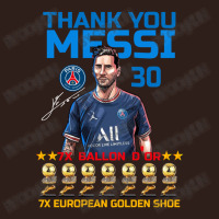 Ballon D'or 2021 Thank You Messi 30 Number 7x Golden Shoe Foam Trucker Hat | Artistshot