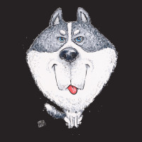 Husky T  Shirt Siberian Husky Dog T  Shirt Vintage Cap | Artistshot