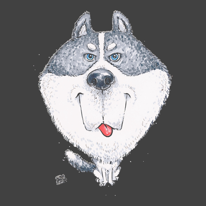 Husky T  Shirt Siberian Husky Dog T  Shirt Vintage T-Shirt by skeletonpeony | Artistshot