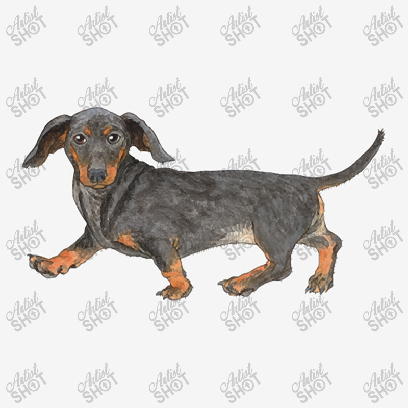 Black And Tan Dachshund Classic T-shirt by yongbiyb | Artistshot