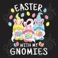 Funny Easter With My Gnomies Happy Easter Gnome Bunny Gnomes T-shirt | Artistshot