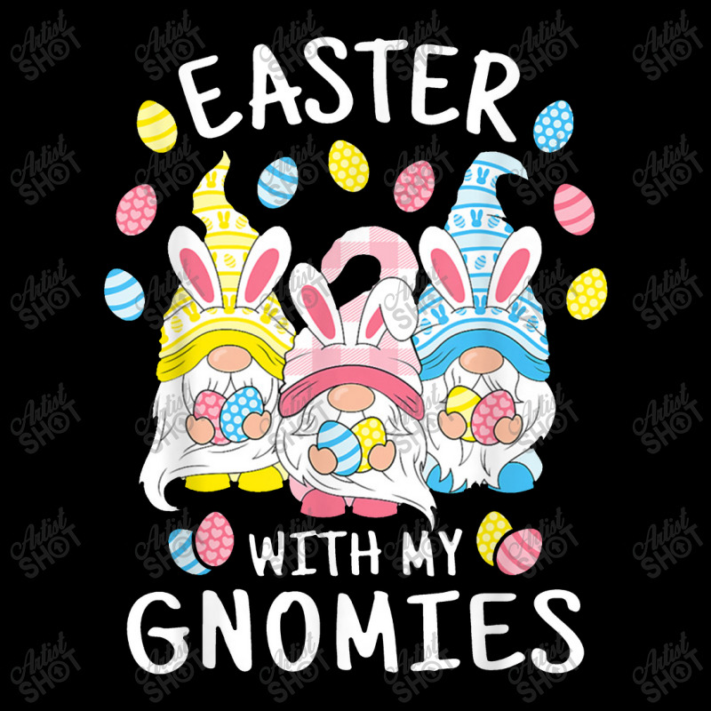 Funny Easter With My Gnomies Happy Easter Gnome Bunny Gnomes Zipper Hoodie | Artistshot