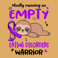 Eating Disorders Awareness T  Shirt Mostly Running On Empty Eating Dis Urban Heavy T-shirt | Artistshot