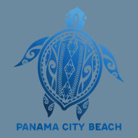 Panama City Beach Fl Tribal Tattoo Blue Sea Turtle Souvenirs T Shirt Urban Heavy T-shirt | Artistshot