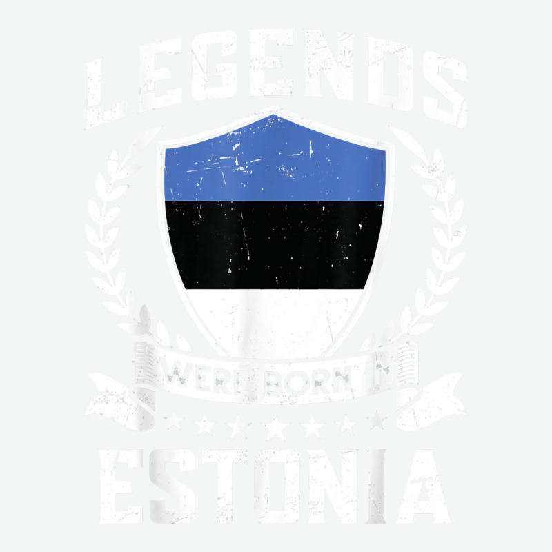 Vintage Design Estonian Flag Legends Were Born In Estonia T Shirt Urban Heavy T-shirt | Artistshot