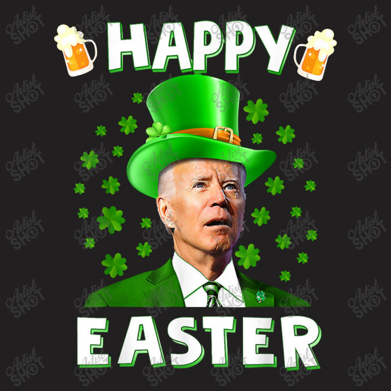 Funny Joe Biden Easter Confused St Patricks Day T-shirt | Artistshot