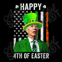 Funny Leprechaun Biden Happy Easter Confused St Patricks V-neck Tee | Artistshot