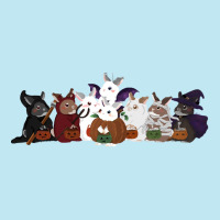 Halloween Costume Gift T  Shirt Rabbit Halloween Horizontal Design Urban Heavy T-shirt | Artistshot