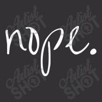 Funny Nope Vintage Short | Artistshot