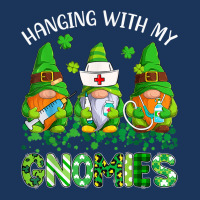 St Patricks Day Hanging With My Gnomies Nurse Stethoscope T Shirt Leatherette Tumbler | Artistshot