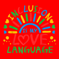 Inclusion Is My Love Language Funny Autism Awareness Rainbow T Shirt Bomber Jacket | Artistshot