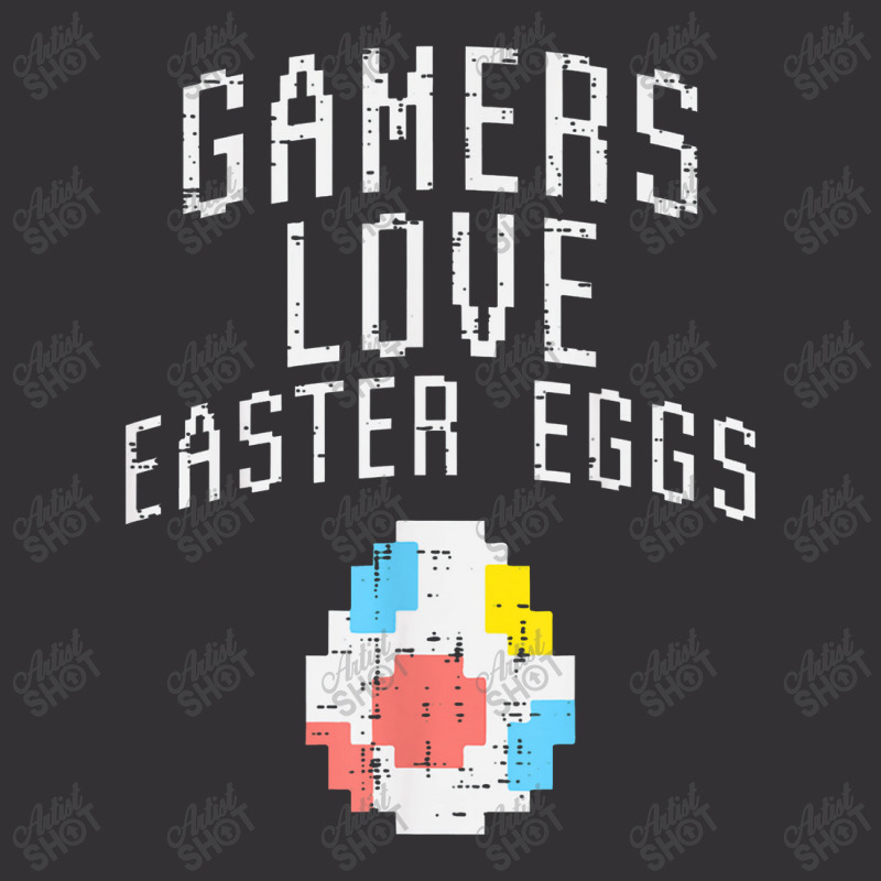 Gamers Love Easter Eggs Pixelated Easter Video Game Gaming Vintage Hoodie And Short Set | Artistshot