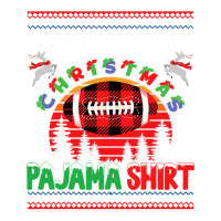 Football This Is My Christmas Pajama American Football Sports Lover 36 Bomber Jacket | Artistshot