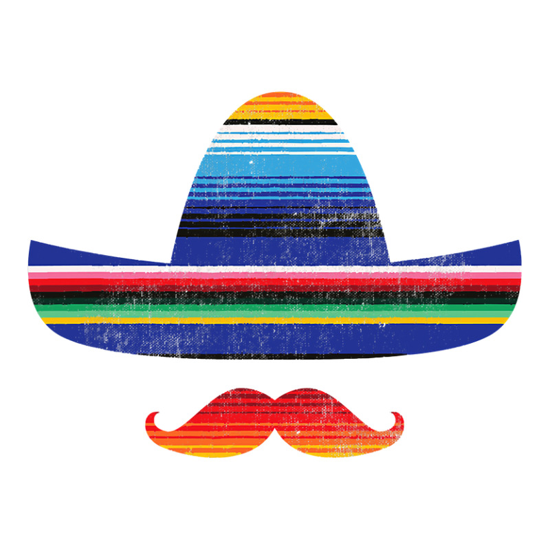 Cinco De Mayo Serape Blanket Inspired Sombrero Mustache T Shirt Bomber Jacket by HUUY | Artistshot