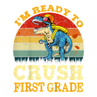 Kids Ready To Crush First Grade Dinosaur Back To School Boys Kids T Sh Bomber Jacket | Artistshot