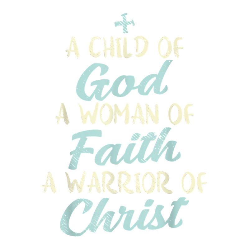 Child God Woman Faith Warrior Christ Jesus Christian Gift T Shirt Bomber Jacket | Artistshot