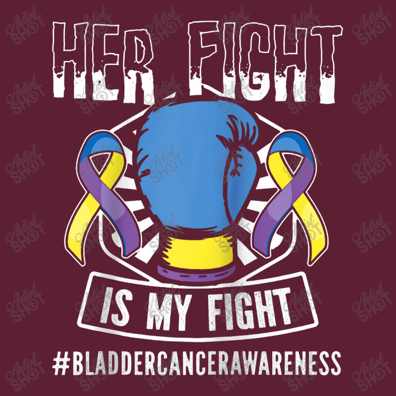 Bladder Cancer Awareness Her Fight Is My Fight Raglan Beanie by nihisumba | Artistshot