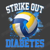 Volleyball Sport Lover Strike Out Diabetes Awareness Volleyball Fighte Beanie | Artistshot