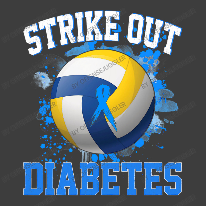 Volleyball Sport Lover Strike Out Diabetes Awareness Volleyball Fighte Beanie by offensejuggler | Artistshot