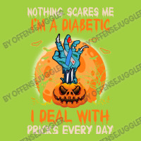 Diabetes Diabetic Nothing Scares Me Im A Diabetic I Deal With Pricks 4 Beanie | Artistshot