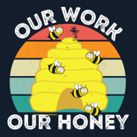 Bee Vegan T  Shirt Our Work Our Honey Bee Vegan Plantbased Funny Novel Beanie | Artistshot