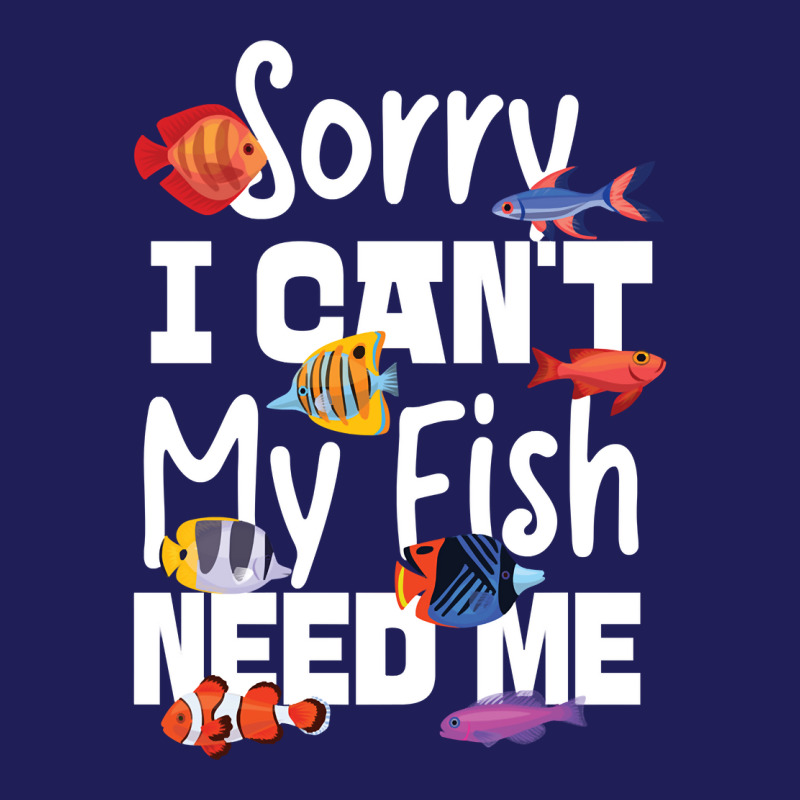 Saltwater Aquarium Sorry I Can't My Fish Need Me Pullover Hoodie Beanie by jermonmccline | Artistshot