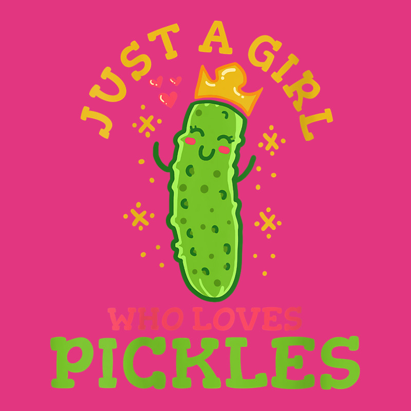 Womens Pickle Just A Girl Who Loves Pickles Vegan V Neck T Shirt Beanie by darelychilcoat1989 | Artistshot