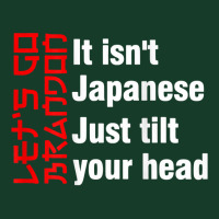 Let's Go It Isn't Japanese Just Tilt Your Head ( On Back ) T Shirt Visor Hat | Artistshot