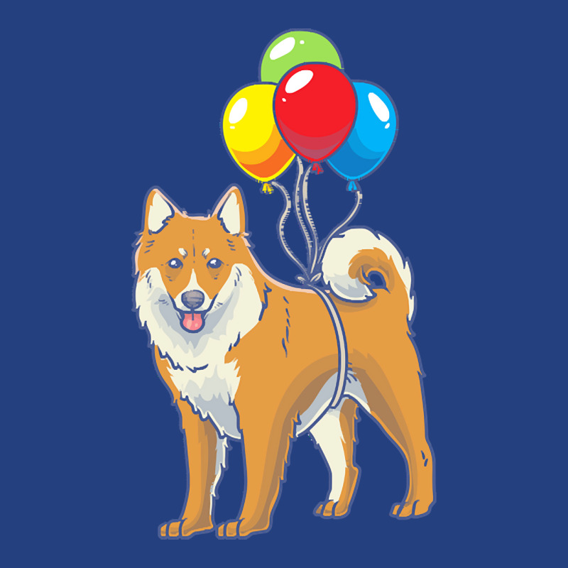 Dog Lover T  Shirt Icelandic Sheepdog Dog With Ballons T  Shirt Visor hat by alfred65565 | Artistshot