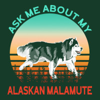 Alaskan Malamute T  Shirt Ask Me About My Alaskan Malamute T  Shirt Visor Hat | Artistshot